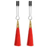 LoveToy Pinces à tétons Glamour  rouges